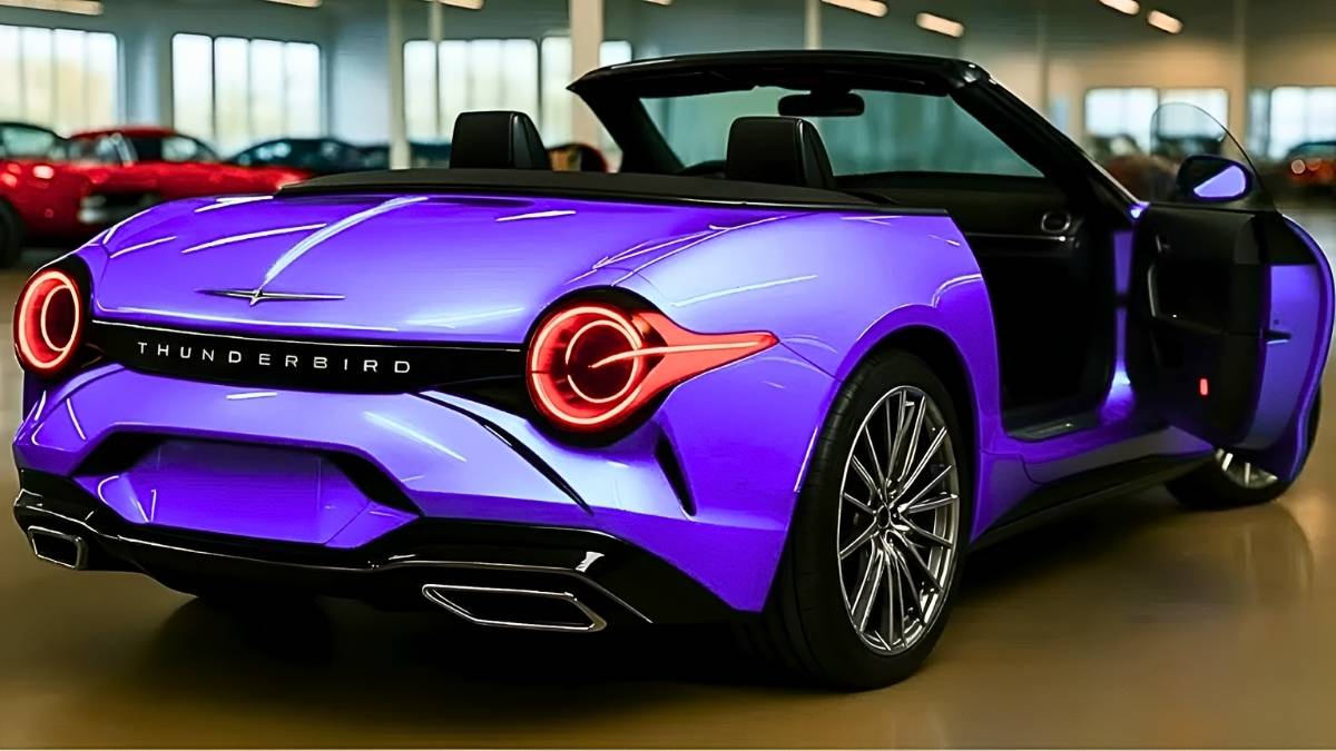 New 2026 Ford Thunderbird Returns with Convertible Style and Powerful Performance