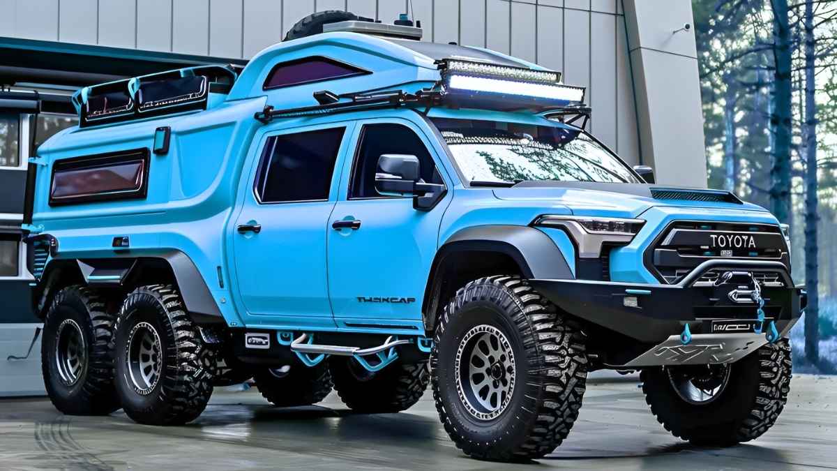 Explore the 2026 Toyota 6×6 Hybrid Camper Hybrid Power Meets Rugged Design