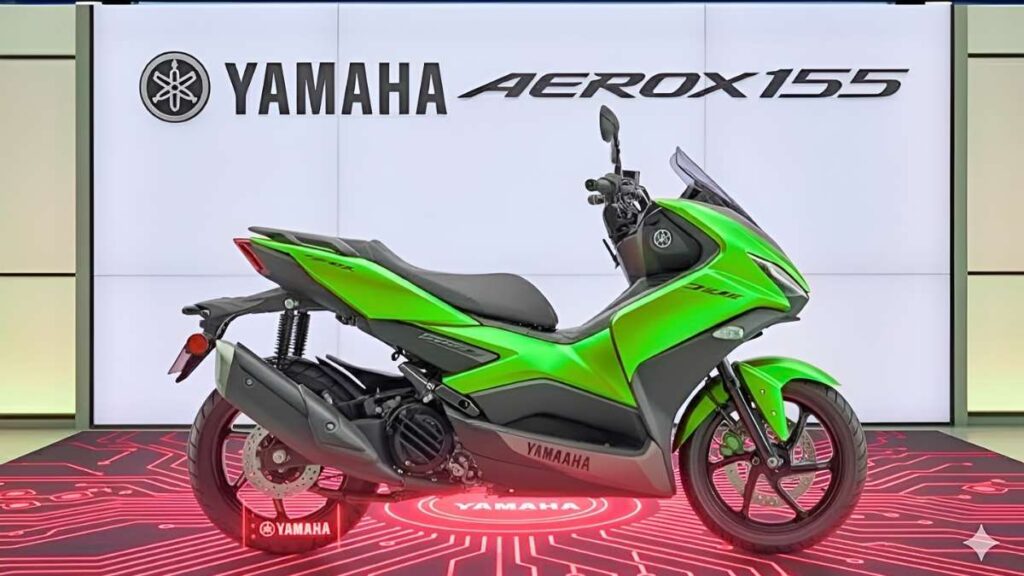 Yamaha Aerox 155 2026 First Look Urban Scooter with Advanced Technology