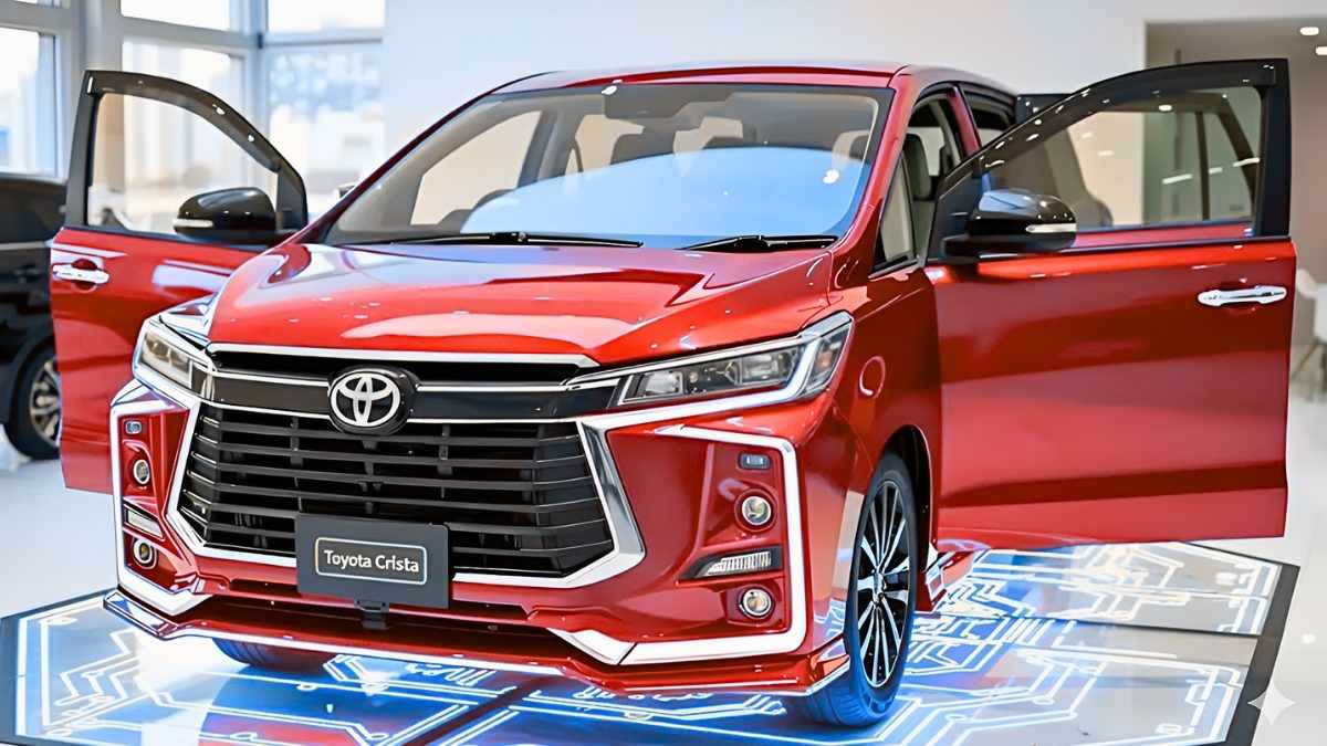 Toyota Innova Crysta 2026 Review 2.4L Diesel Engine with Premium 7 Seater Comfort