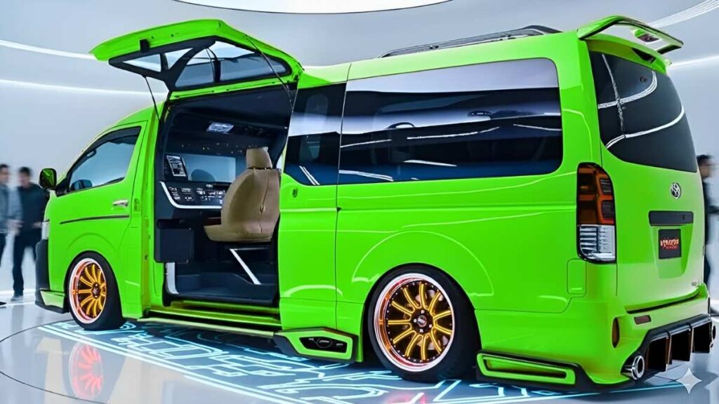 2026 Toyota Hiace Review Modern Exterior Increased Load Rating and Smarter Engineering