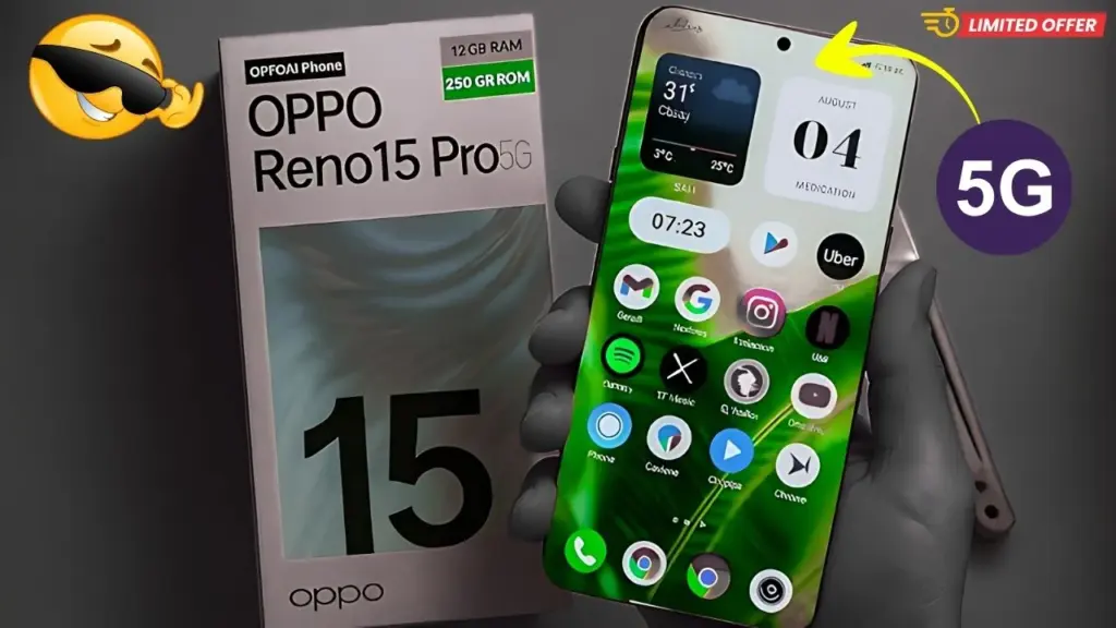 Oppo Reno 15 Pro 5G Launched at ₹25,999, 12GB RAM, 256GB Storage, 80W Fast Charging Features